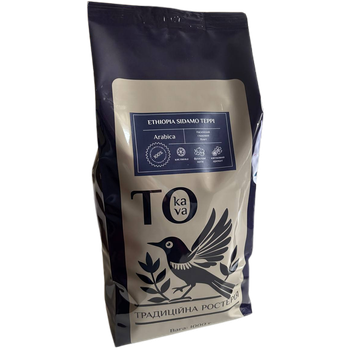 Кофе в зернах To Kava Ethiopia Sidamo Teppi 1 кг 100% Арабика