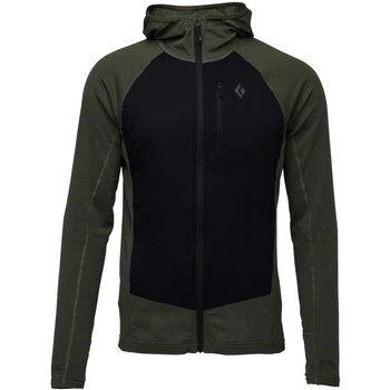 Флисовая кофта Black Diamond M Coefficient LT Hybrid Hoody M Tundra/Black Plaid (1033-BD 7440519116MED1)