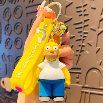 Брелок Гомер Симпсон Simpsons сувенир для фанатов мультсериала для ключей рюкзака сумки подарок (578873)