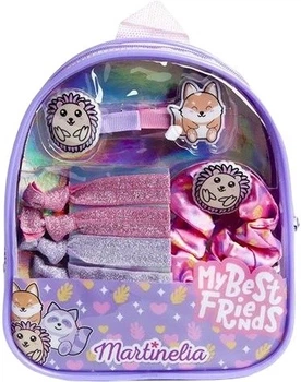 Zestaw ozdób do włosów Martinelia My Best Friends dla dzieci w plecaczku (8436591925910)