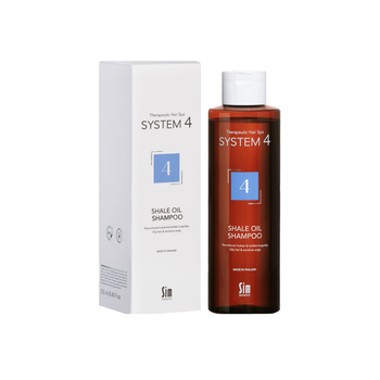 Шампунь №4 для жирної і чутливої шкіри голови Sim Sensitive System 4 №4 Shale Oil Shampoo, 250 мл