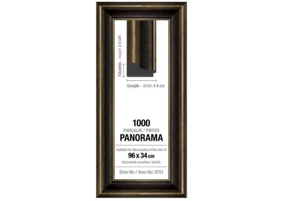 ART PUZZLE Рама для пазлів 1000 ел. (панорама) (43 мм) (чорна) (5721)