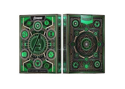 United States Playing Card Company Карти гральні Theory11 Avengers (green) (PC_T11AVEG)