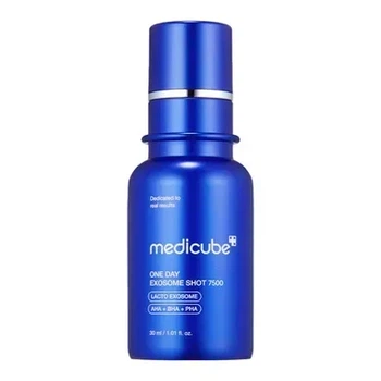 One Day Exosome Shot Pore Ampoule 7500 Інтенсивна сироватка з екзосомами та спікулами для звуження пор Medicube 30ml