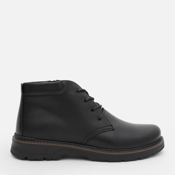 Мужские ботинки зимние Prime Shoes 730 Black Leahter 16-730-30111 40 26.5 см Black (2000000124179)