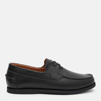 Мужские топсайдеры Prime Shoes 14-240-30122 45 29.5 см Черные (PS_2000000057408)
