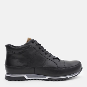 Мужские зимние ботинки низкие Prime Shoes 16-600-80110 41 27 см Черные (2000000029818)
