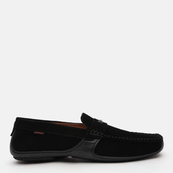 Мужские мокасины Prime Shoes 064 Black Velour 14-064-50110 44 29 см Черные (2000000172095)