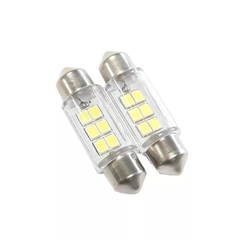 Led лампочки в салон авто SV8.5 T11x36 SMD 2 штуки
