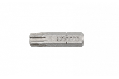 Набор коротких бит TORX T8 25мм сталь S2 5 штук Hogert (HT1S334)