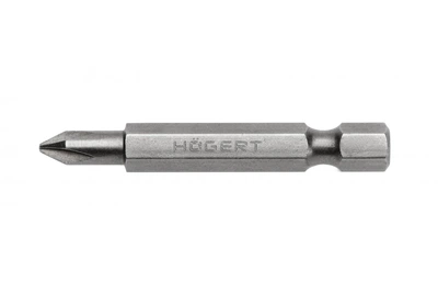 Довгі біти PH0 50 мм сталь S2 2 штуки Hogert (HT1S323)