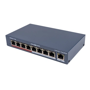 Коммутатор POE GreenVision GV-018-AI-8+1PG 8+1 портов