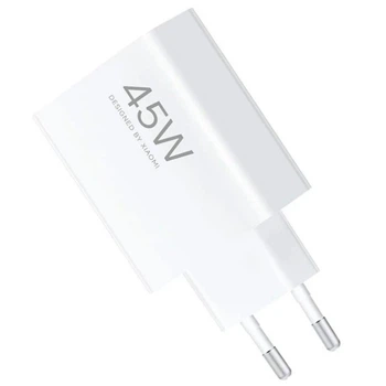Мережевий зарядний пристрій Xiaomi Original Charger Turbo 45W White 73795
