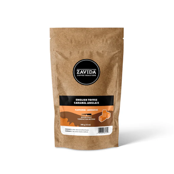 Кава Zavida English Toffee "Англійський Ірис" Обсмаження Середнє 340г
