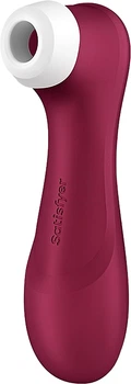 Вакуумный клиторальный стимулятор Satisfyer Pro 2 Generation 3 with Liquid Air 16.4х5 см красный (4061504051871)