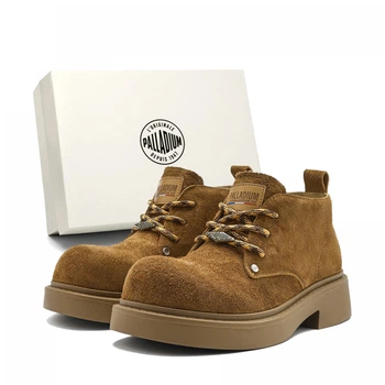 Черевики чоловічі Palladium Martin Shoes Suede V1 Camel 42 Жовтий 74930-002-M
