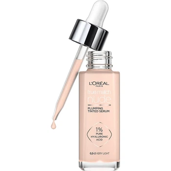 L'oreal Paris True Match Nude Гиалуроновая тонирующая сыворотка для лица № 0.5-2 "Very Light"