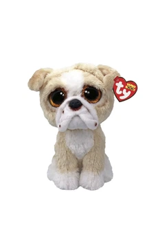 Детская мягконабивная игрушка TY Beanie Boos английский бульдог "POOCH" цвет бежевый TY ЦБ-00289211