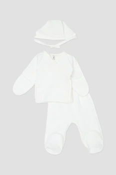 Костюм яслі для дівчинки 62 колір молочний DEXTERS ЦБ-00288530
