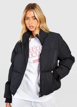 Куртка демісезонна жіноча Boohoo 111516-4 38 чорний (1115160018)
