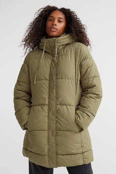 Куртка демісезонна жіноча H&M 201232-4 L(175/104) зелений (2000004781675)