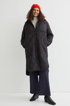 Куртка демісезонна жіноча H&M 200614-4 S(165/88) чорний (2000004673086)
