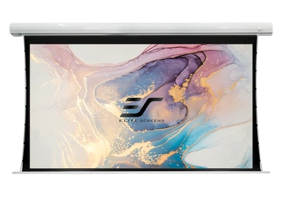 Електричний екран Elite Screens Saker Tab-Tension 84" 16:9 MaxWhite FG, біла рамка (SKT84XHW-E24)