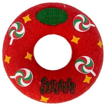 Іграшка для собак Kong Holiday Airdog Squeaker Donut (35585505213)