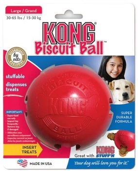 Іграшка для собак Kong Biscuit Ball L (35585111179)