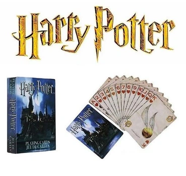 Игральные карты Гарри Поттер (Harry Potter) Замок Хогвартс 54 шт для покера и дурака
