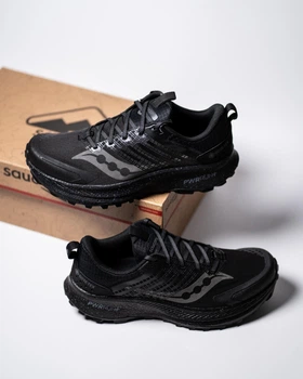 Кроссовки Saucony Ride TR2 GTX S20953-14 43 (9.5 US) 27.5 см Triple/Black черные (11112224)