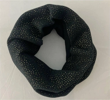 Снуд Broel One size Черный-золотой DAFNE wer.1 хом