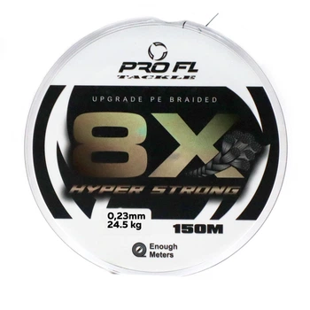 Шнур PRO FL 8X Hyper Strong 0,23мм 24,5кг 150м