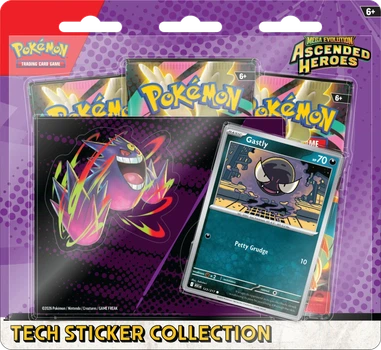Zestaw kart Pokemon Pokemon TCG: ME 02.5 Tech Sticker - Mega Gastly (196214132351)