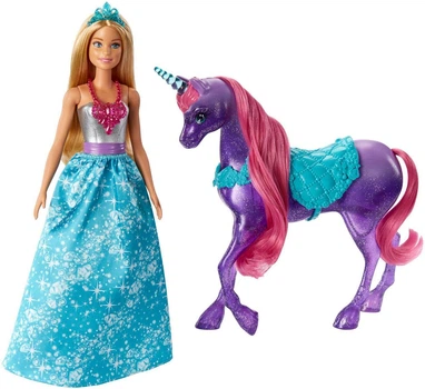 Лялька Barbie Dreamtopia Doll and Unicorn з Єдинорогом (88796161150)