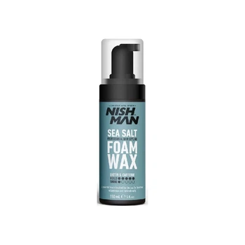 Піна-віск для стайлінгу з морською сіллю Nishman Foam Wax 150 мл