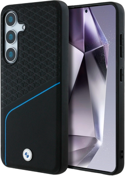 Панель BMW Textured and Smooth MagSafe для Samsung Galaxy S25 Black (3666339448752)