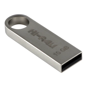 USB флеш-накопичувач Hi-Rali Shuttle 16gb Сталевий