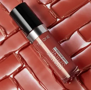 Увлажняющий блеск для губ THE ONE Hydrating Shine «Creamy Caramel» (Артикул: 46398)
