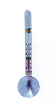 Аквариумный термометр ТВ-3-М1 (0–50°C) с липучкой для измерения температуры воды Стеклоприбор