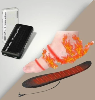 Устілки з підігрівом Oskar 35-46 USB + PowerBank 20000mAh