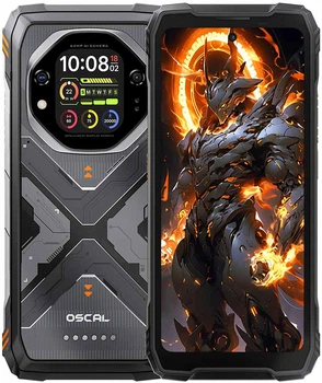 Мобильный защищенный смартфон Oscal Tank 1 (12+256Gb, АКБ 20000 мАч) Orange
