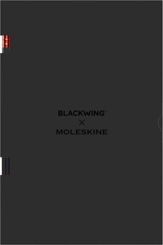 Набор Moleskine & Blackwing 2 тетради Cahier без линеек + 2 мягких карандаша (8056999277987)