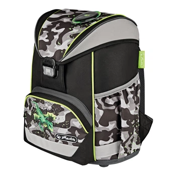Tornister szkolny Herlitz Ultralight Camo Dragon (4008110347707)