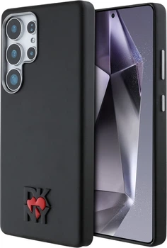 Панель DKNY Leather Heart of NY для Samsung Galaxy S25 Ultra Black (3666339422721)