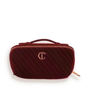 Бархатная дорожная косметичка для макияжа Charlotte Tilbury MAKEUP BAG OF DREAMS, LARGE