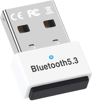 Bluetooth адаптер USB Dongle Dual Mode Bluetooth 5.3 + BLE White Kayfovo BAW-53