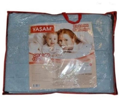 Електропростирадло з підігрівом Yasam Туреччина 120х160 см Blue