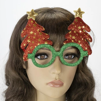 Очки Новогодние Елочки (красные) 5175845