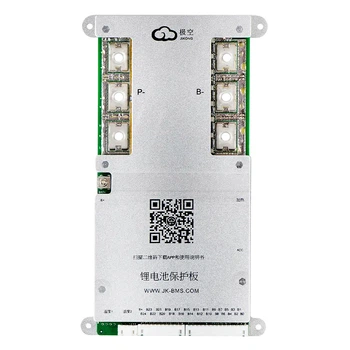 Активная BMS JK B2A24S30P 300A 7S–24S LiFePO4/Li-ion с Bluetooth, CAN и RS485, активная балансировка 2А